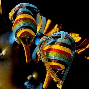 Multi heel sandal size 11